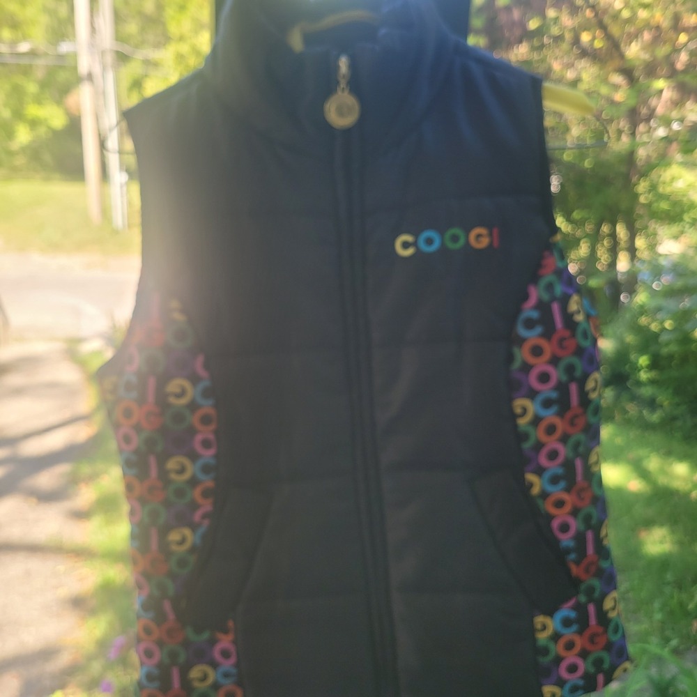 Coogi Australia Vintage Puffer Vest Size Small